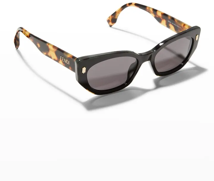 Acetate Cat-Eye Sunglasses