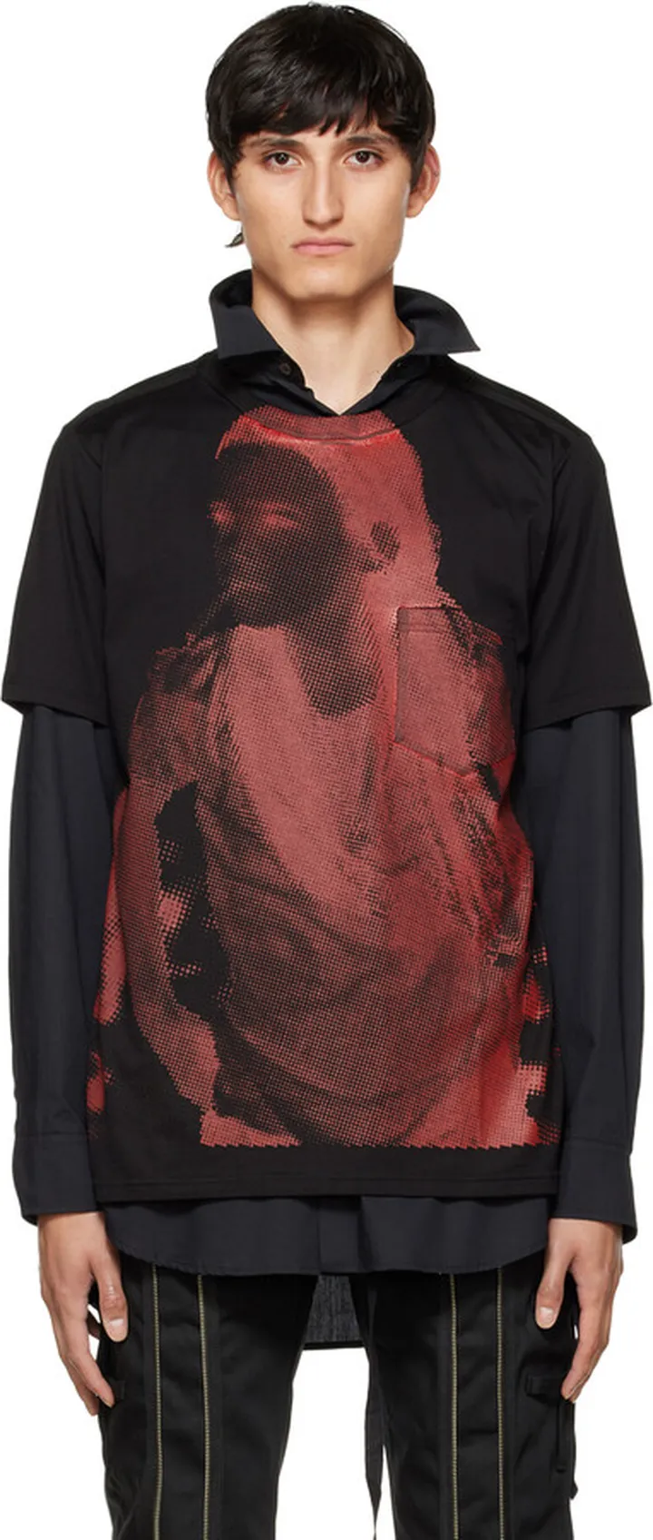 TAKAHIROMIYASHITA TheSoloist. Black 'Priscilla 1969' T-Shirt