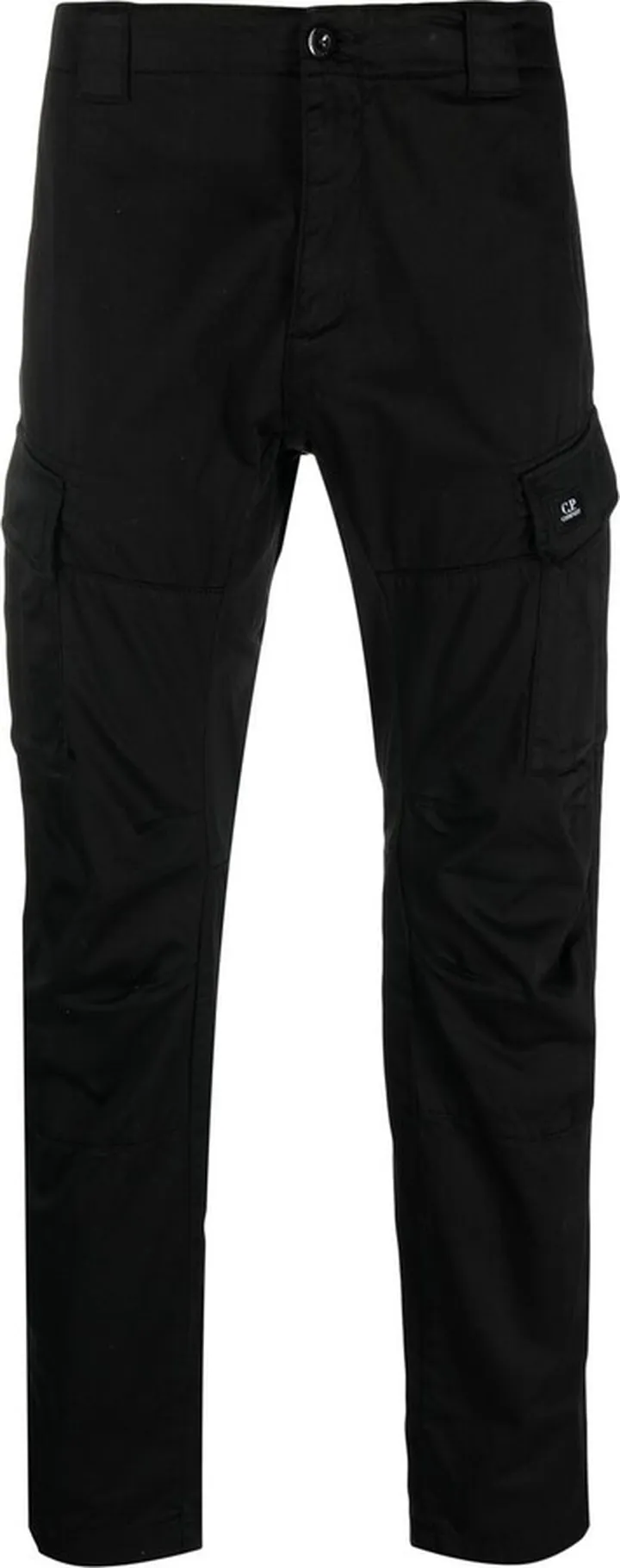 Straight-Leg Cotton Trousers