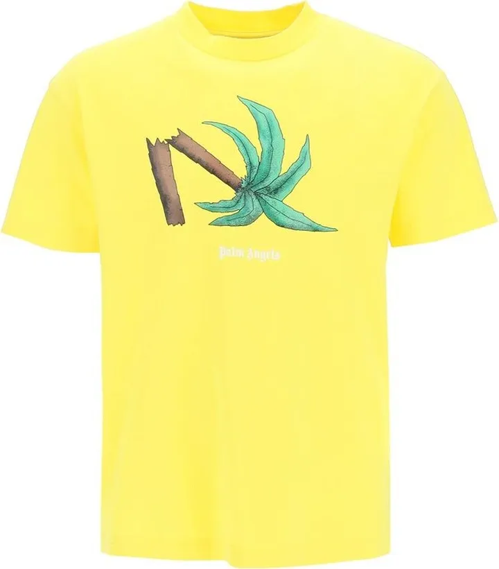 Palm Angels Graphic-Printed Crewneck T-Shirt