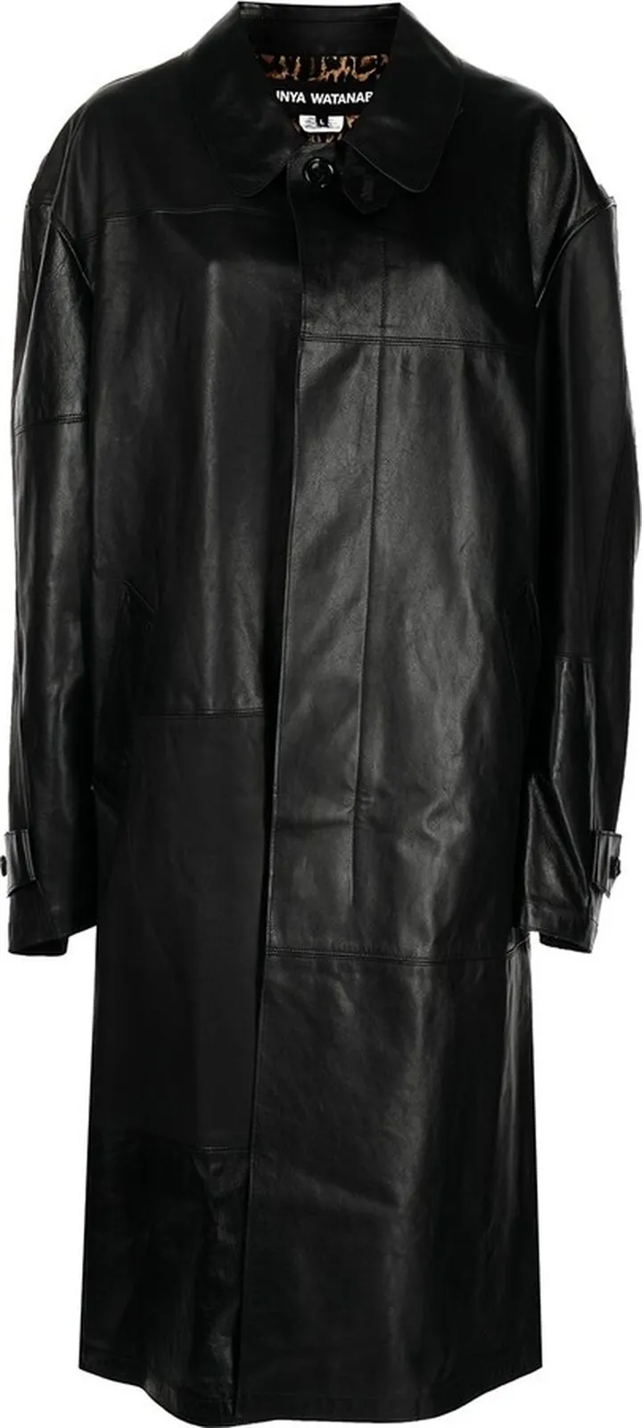 Panelled Single-Breasted Coat