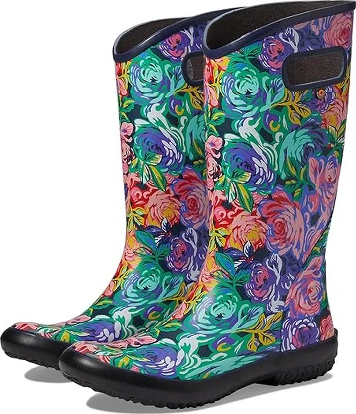 Bogs Rainboot - Rose Garden (Rose Multi) Women's Shoes