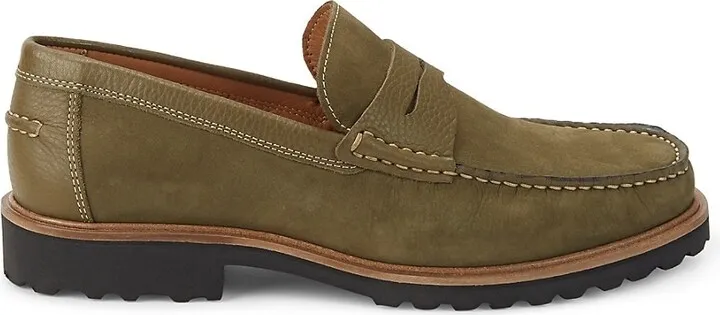 Suede Penny Loafers