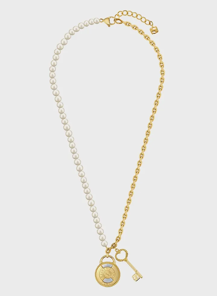 Frewater Pearls & Cablechain Necklace