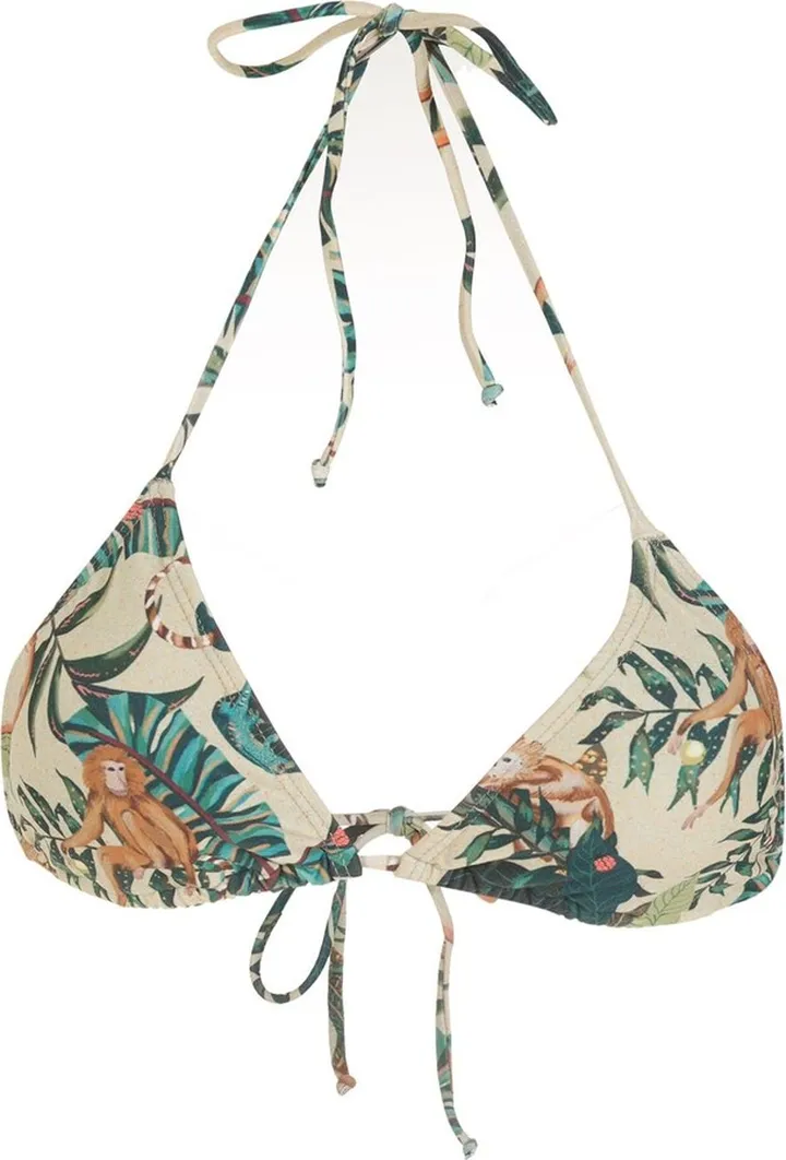 Lido leaf-print bikini