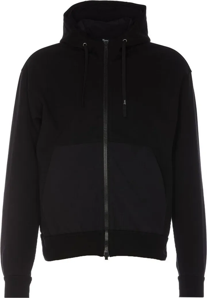 Herno Drawstring Hooded Bomber Jacket