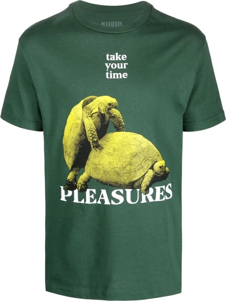 "Take your time" cotton T-shirt