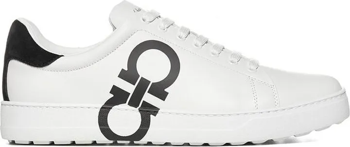Salvatore Ferragamo Gancini Low-Top Sneakers