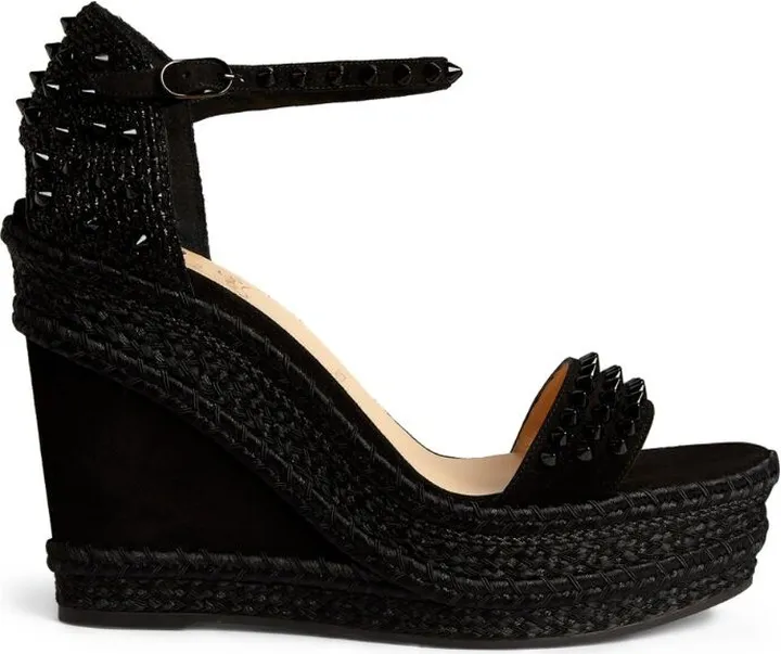Christian Louboutin Madmonica Espadrille Wedge Sandals 120