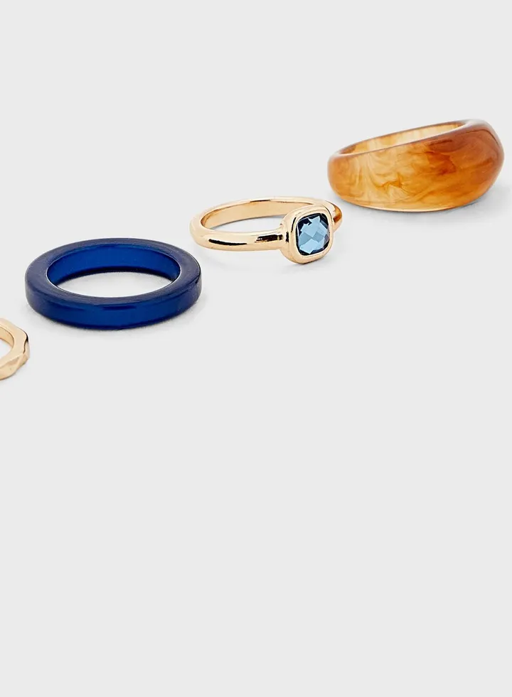 4 Pack Ring Set