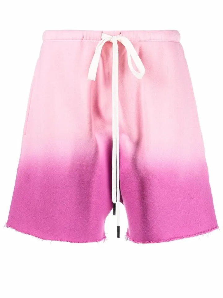 Tie-Dye Drawstring Shorts
