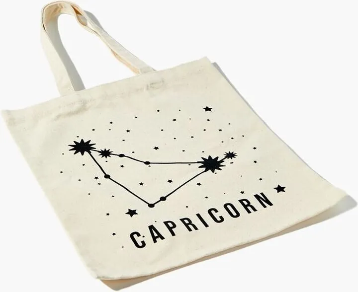 Zodiac Constellation Tote Bag