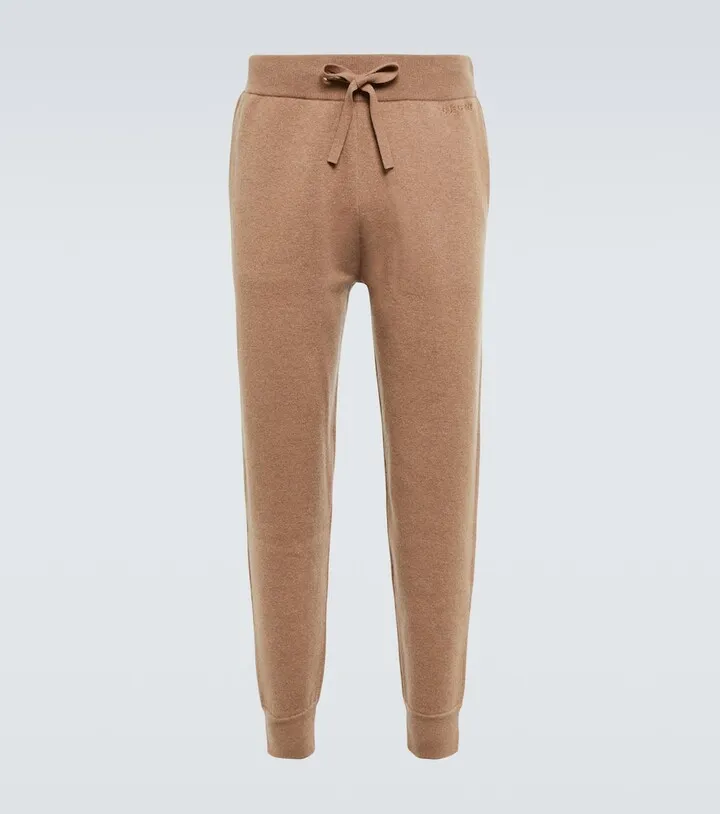 Cashmere-blend sweatpants