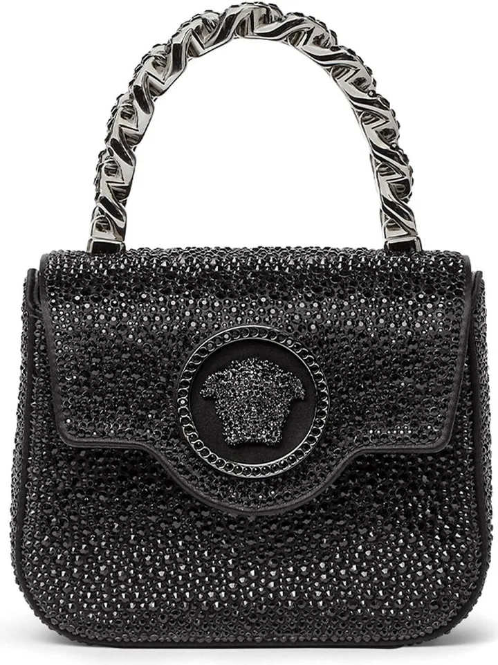 Mini Crystal La Medusa Handbag