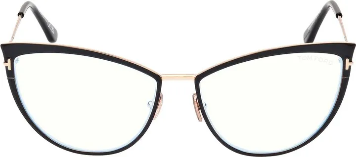 56mm Cat Eye Blue Light Blocking Glasses