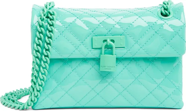 Mini Brixton Drench Leather Crossbody Bag