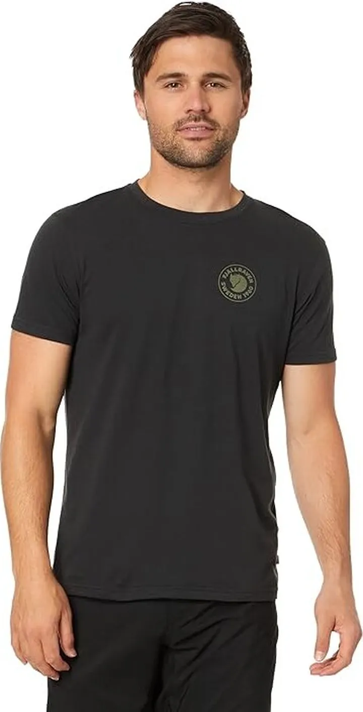 Fjallraven 1960 Logo T-Shirt (Black) Men's Clothing