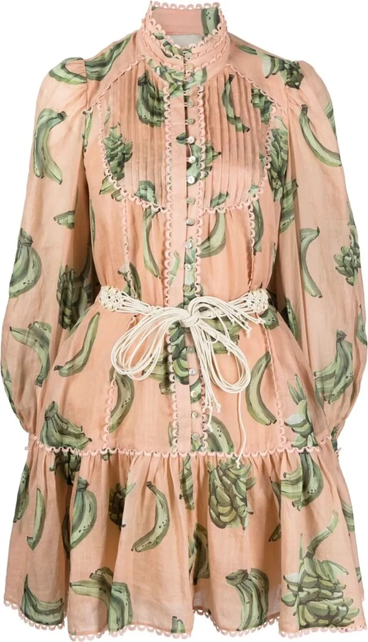 Banarama belted minidress