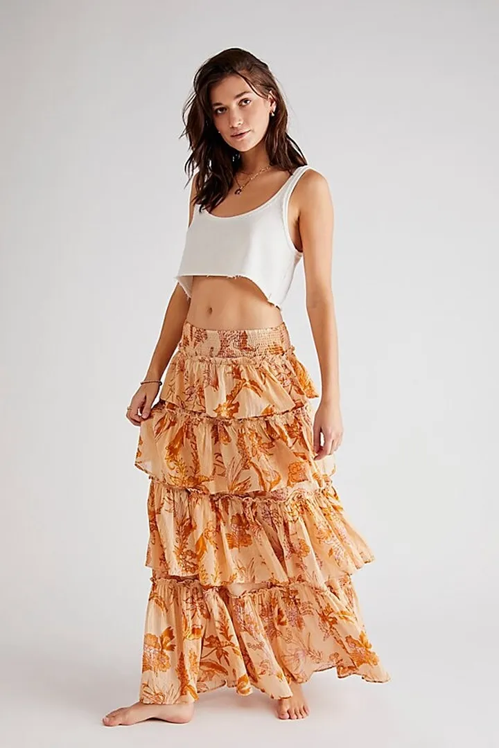 Sawyer Maxi Skirt by Free People