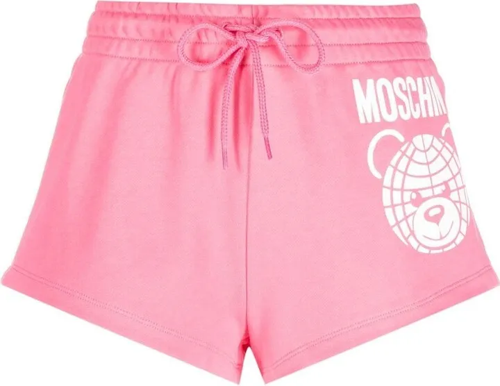 Logo-Print Organic Cotton Shorts