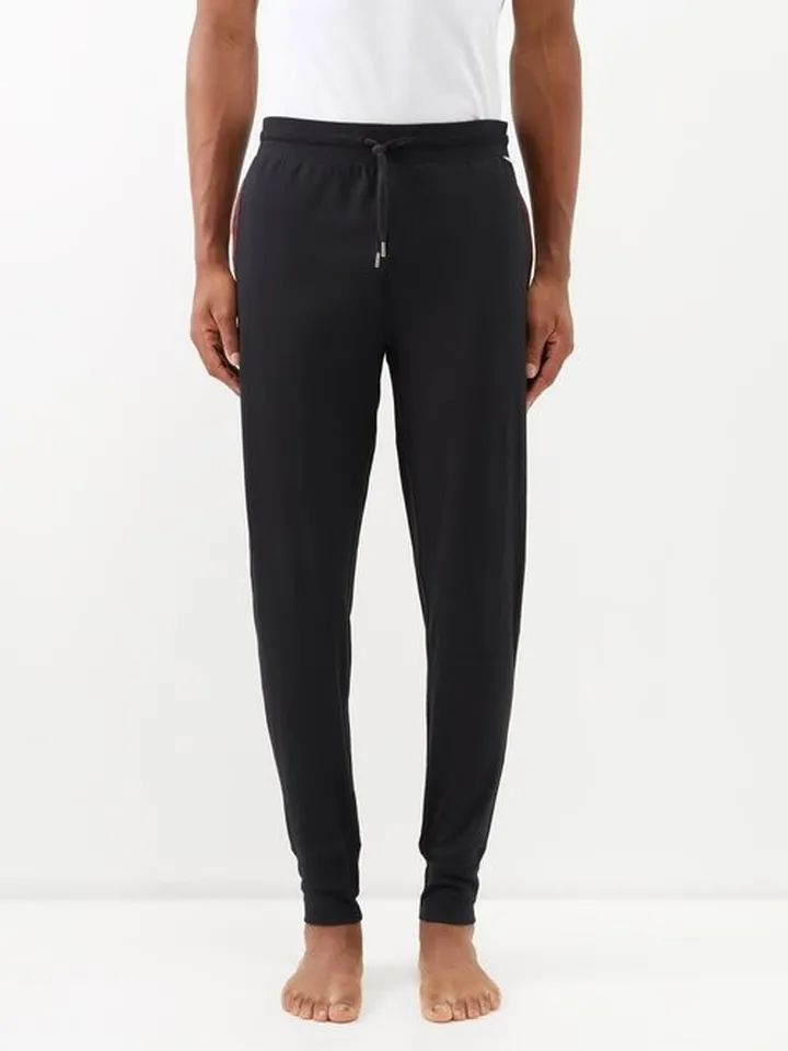 Artist Stripe Cotton-jersey Pyjama Trousers