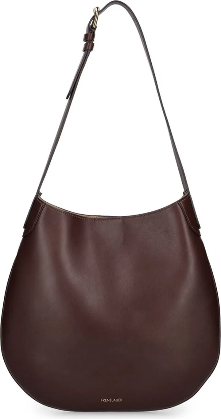 Leather hobo bag
