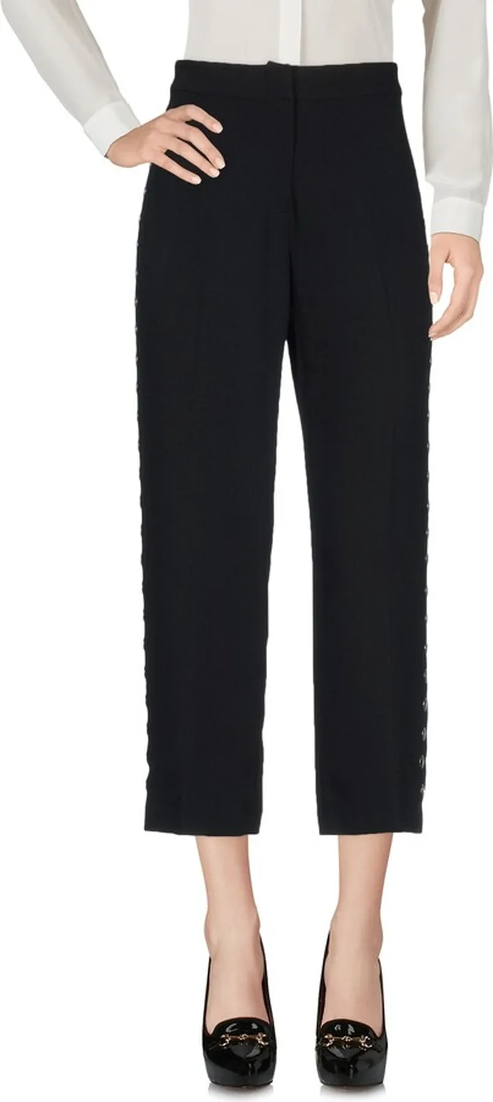 Cropped Pants Black