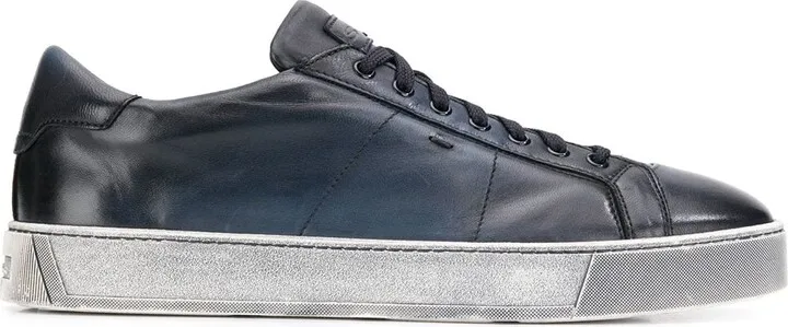 Ombré-Effect Low-Top Sneakers