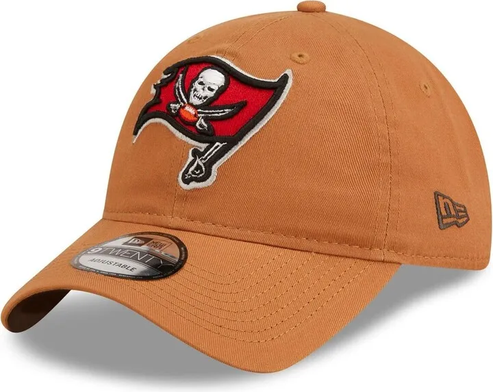 Men's New Era Brown Tampa Bay Buccaneers Core Classic 2.0 9TWENTY Adjustable Hat
