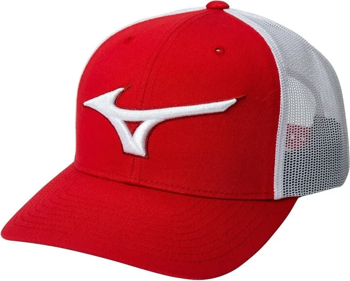 Mizuno Diamond Trucker Hat Unisex Size One Size Fits All In Color Navy-White (5100)