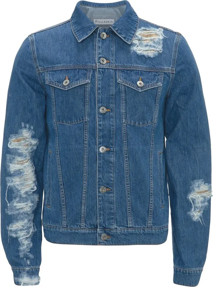 Distressed Denim Jacket