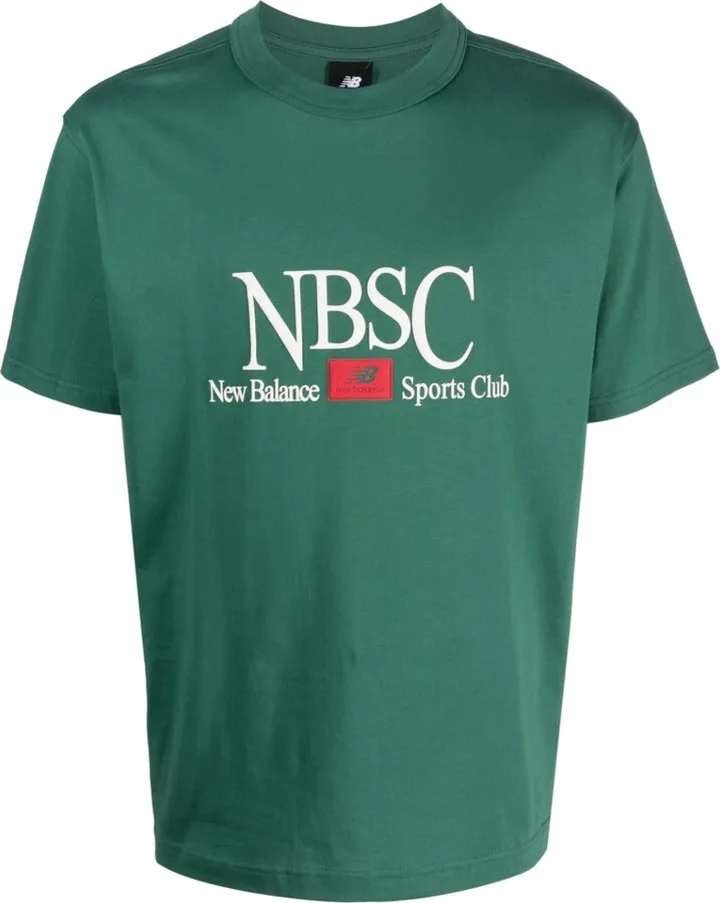 slogan-print jersey cotton T-shirt