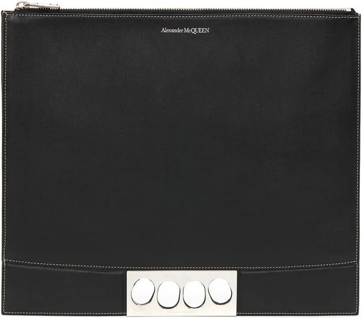 Leather Zip Pouch