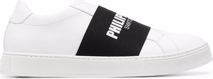 Logo Strap Slip-On Sneakers