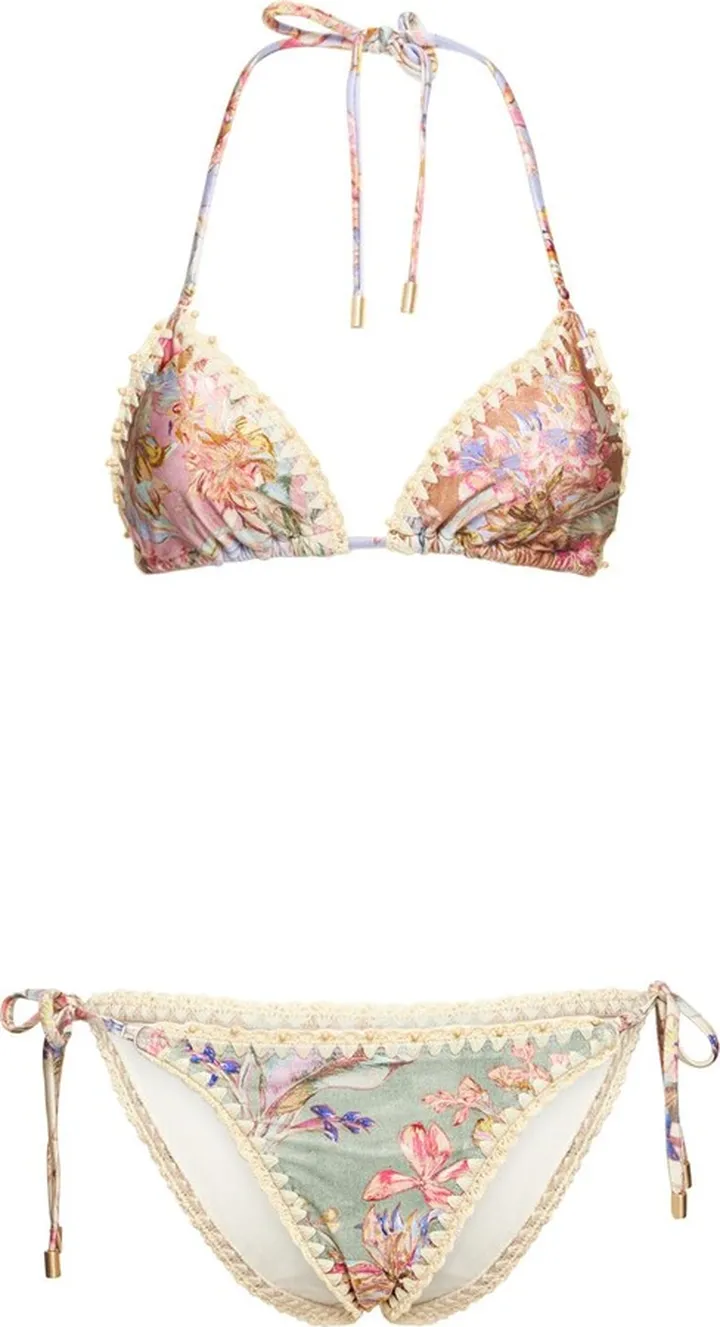 Cira Spliced crochet bikini