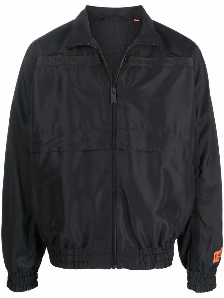 Logo-Patch Bomber Jacket