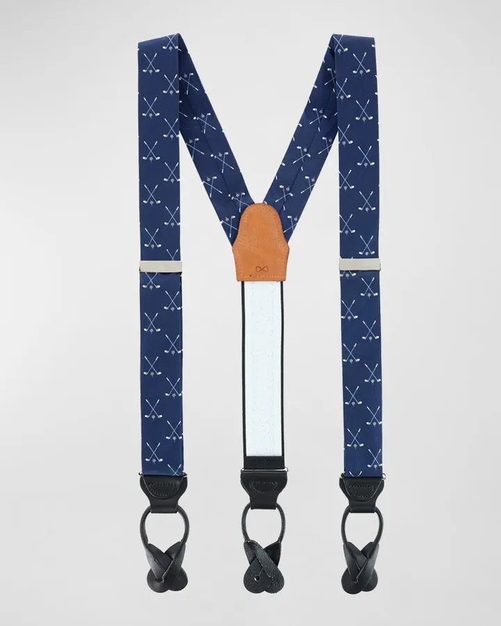 Men's Day of Golf Suspender Braces