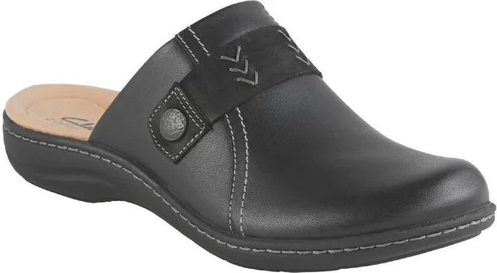 Laurieann Ella Womens Dressy Leather Clogs