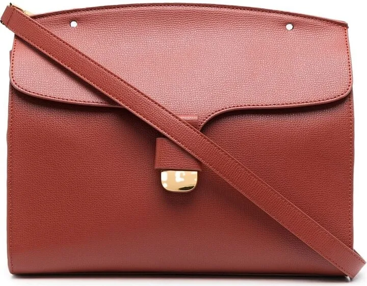Pebbled-Texture Tote Bag
