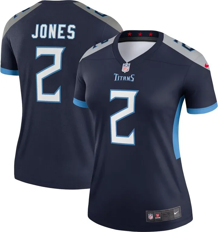 Women's Julio Jones Navy Tennessee Titans Legend Jersey