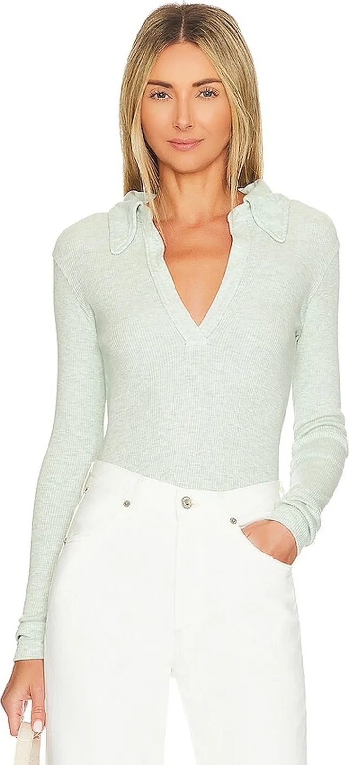 Alba Polo Top