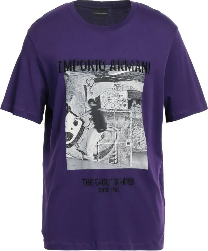 T-shirt Purple