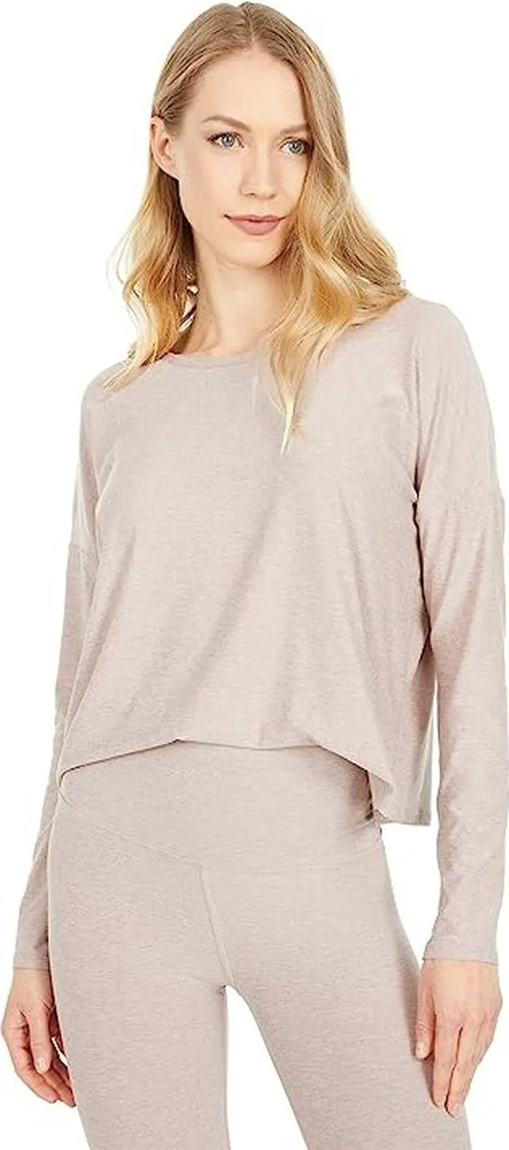 Beyond Yoga Morning Light Pullover (Chai) Women's Clothing