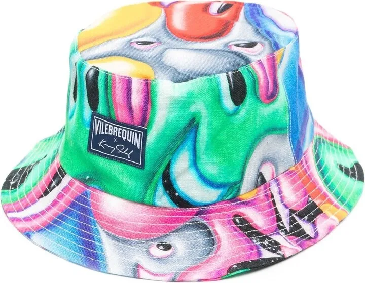 x Kenny Scharf printed bucket hat