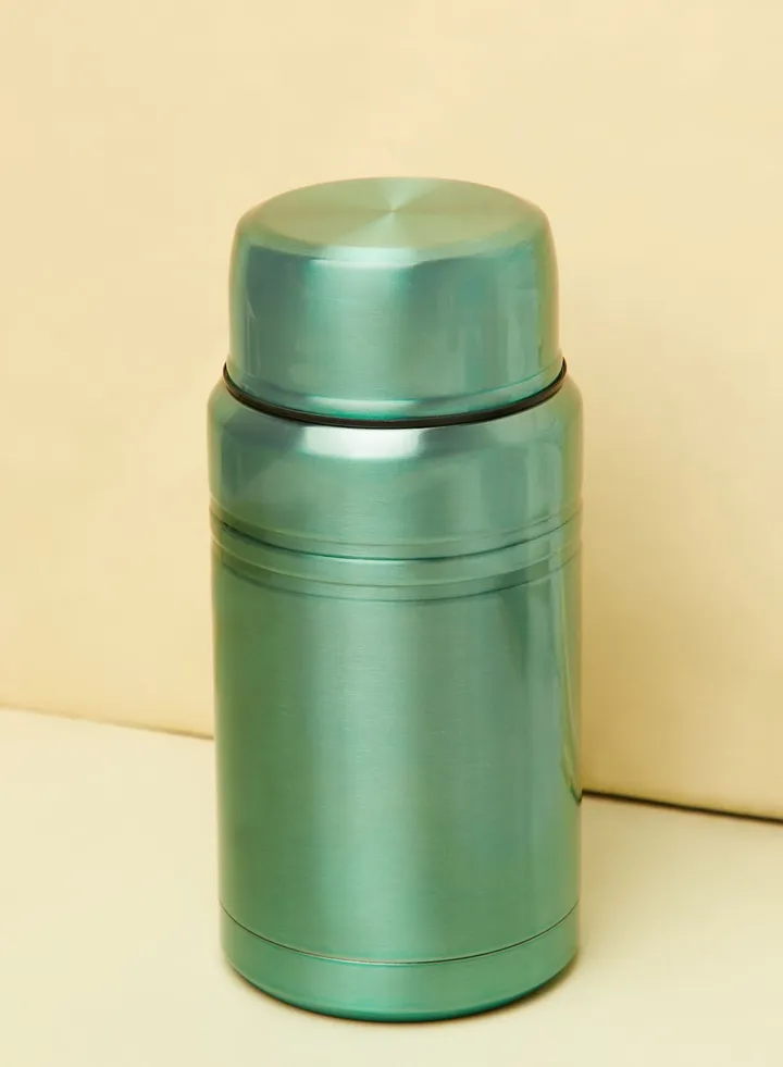 Manhattan Food Flask With Foldable Spoon