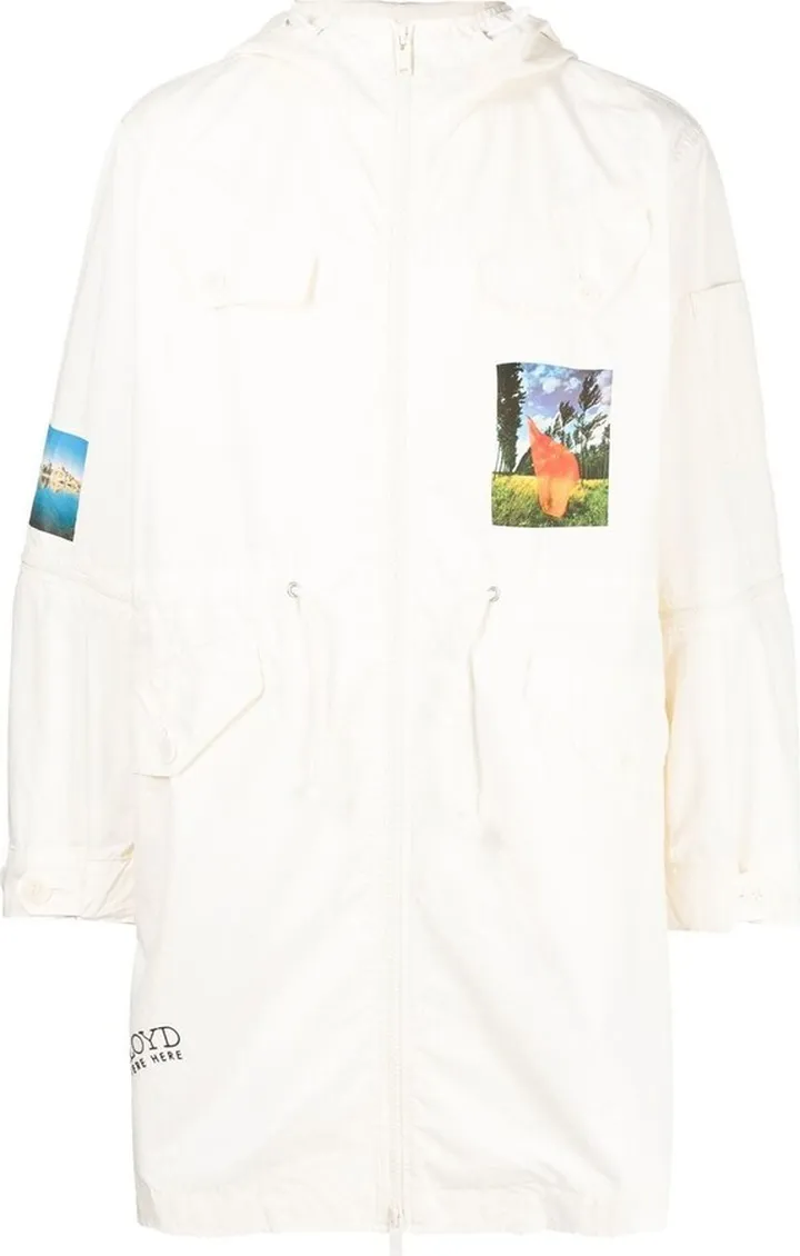 Pink Floyd photograph-print parka
