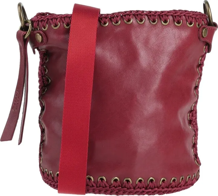 Cross-body Bag Burgundy