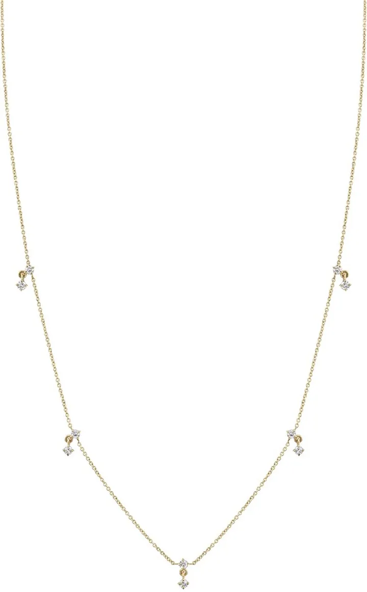 Eclat Diamond Charm Necklace