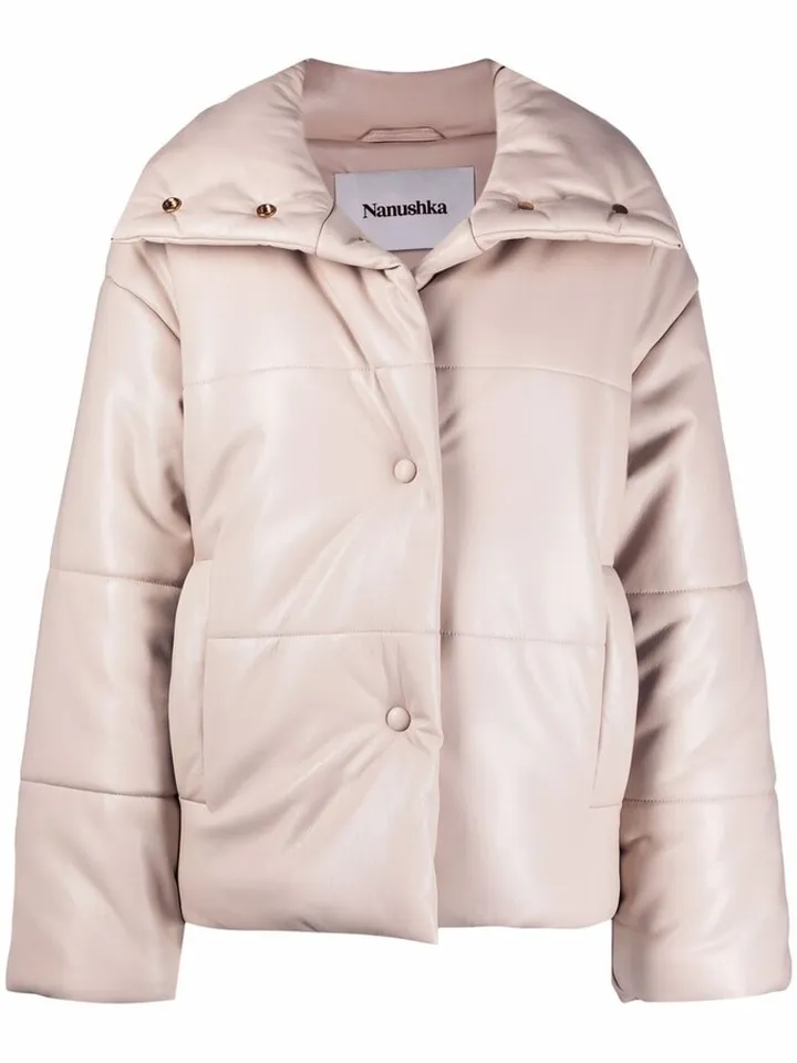 Press-Stud Padded Jacket