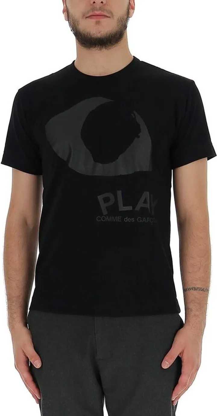 Comme Des GarÇons Play Eye Printed T-Shirt
